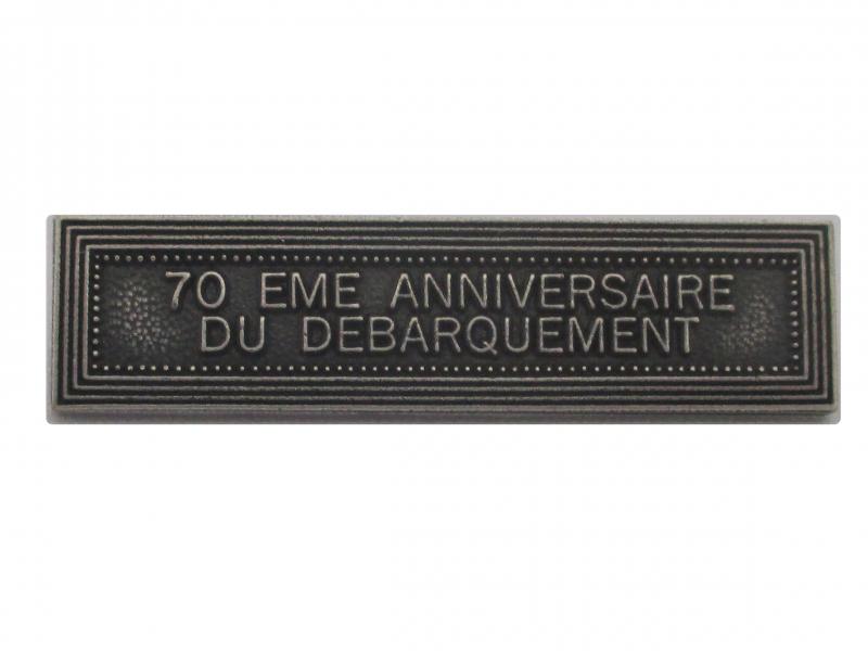 70EME Anniversaire du débarquement Argent (Agrafe Ordonnance)