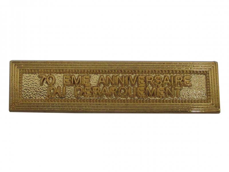 70EME Anniversaire du débarquement Or (Agrafe Ordonnance)
