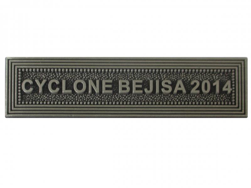 Cyclone Bejisa 2014 Argent (Agrafe Ordonnance)