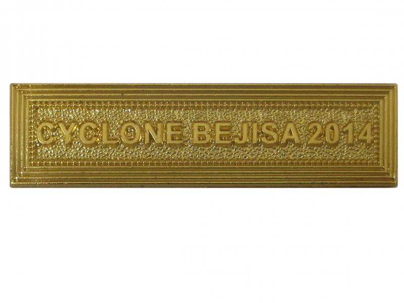 Cyclone Bejisa 2014 Or (Agrafe Ordonnance)