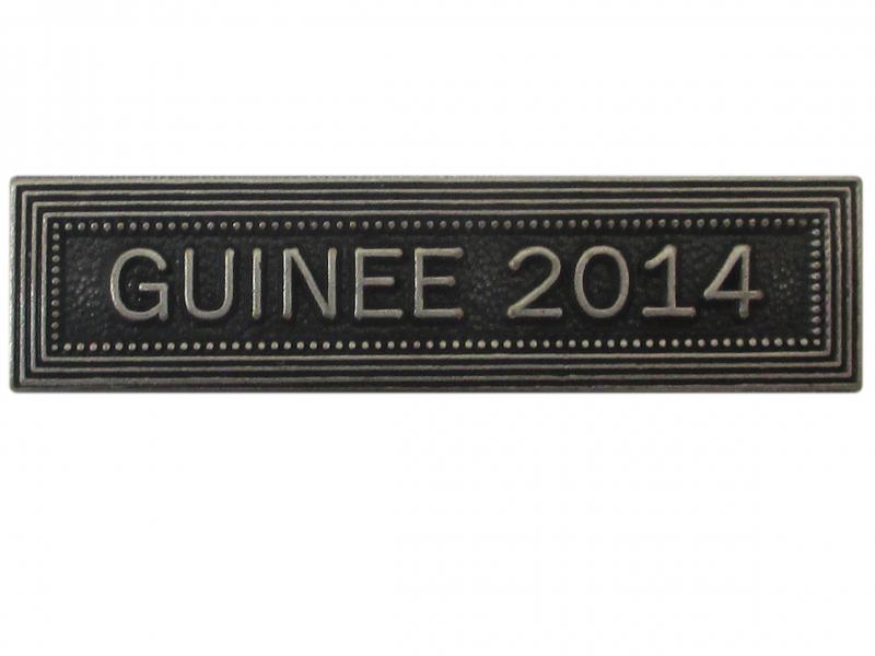 Guinée 2014 Argent (Agrafe Ordonnance)