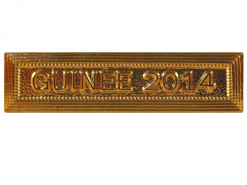 Guinée 2014 Or (Agrafe Ordonnance)