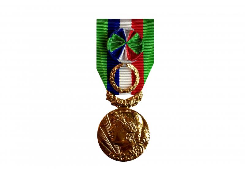 Médaille d'Ancienneté Agricole 40 ans Ordonnance