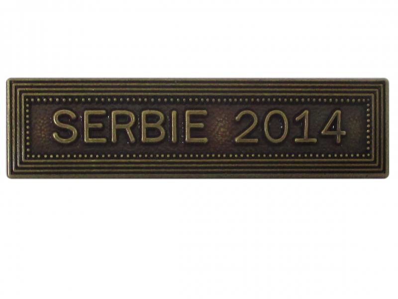 Serbie 2014 Bronze (Agrafe Ordonnance)