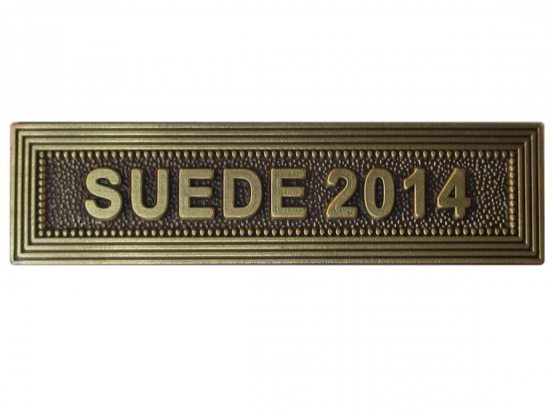 Suède 2014 Bronze (Agrafe Ordonnance)