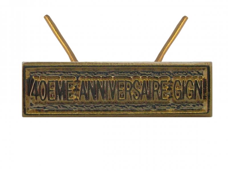 40EME Anniversaire GIGN Or (Agrafe Réduction)