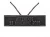 Attentats Novembre 2015 Argent (Agrafe Réduction)