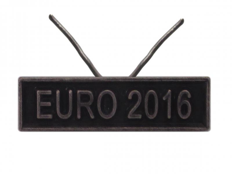 Euro 2016 Argent (Agrafe Réduction)