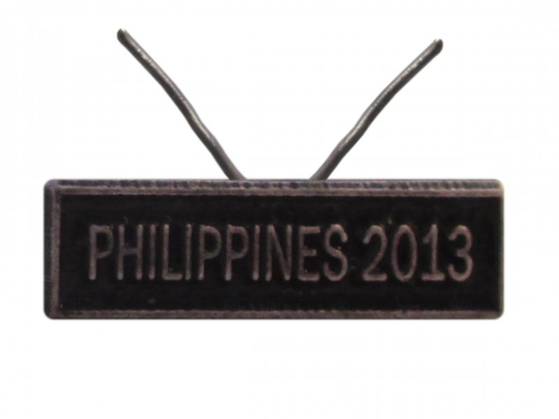 Philippines 2013 Argent (Agrafe Réduction)