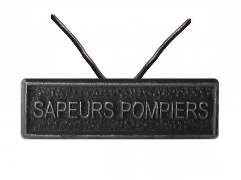 Sapeurs-Pompiers Argent (Agrafe Réduction)