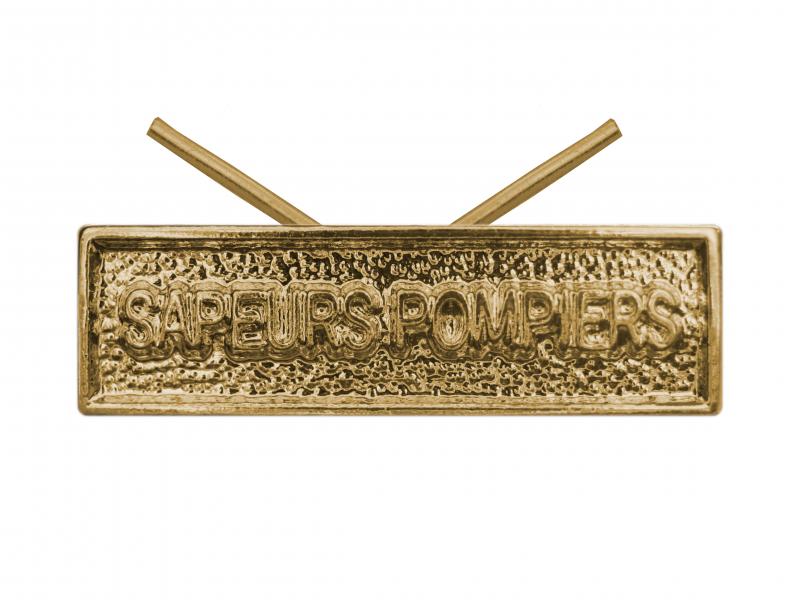 Sapeurs-Pompiers Or (Agrafe Réduction)