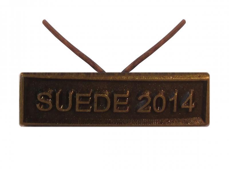 Suède 2014 Bronze (Agrafe Réduction)