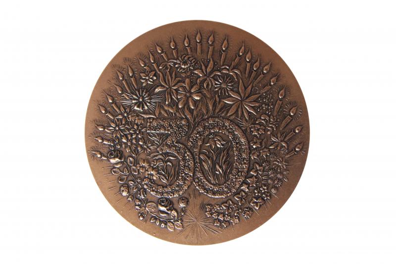 Noces de Perle - Médaille événementielle avec gravure