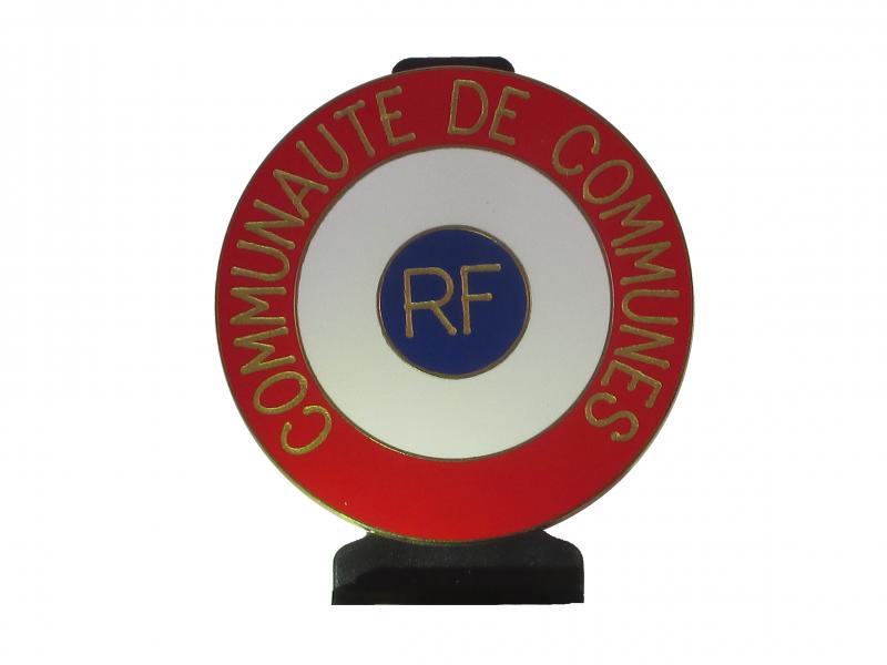 Communauté de Communes - Cocarde Métallique
