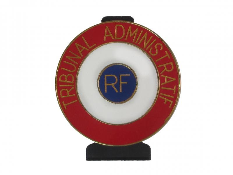 Tribunal Administratif - Cocarde Métallique