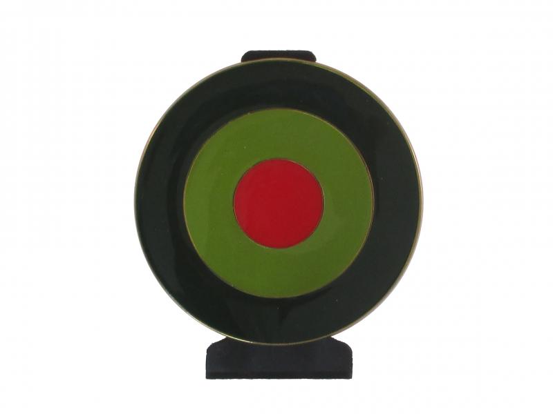 Neutre Rouge Vert Clair Vert Foncé - Cocarde Métallique