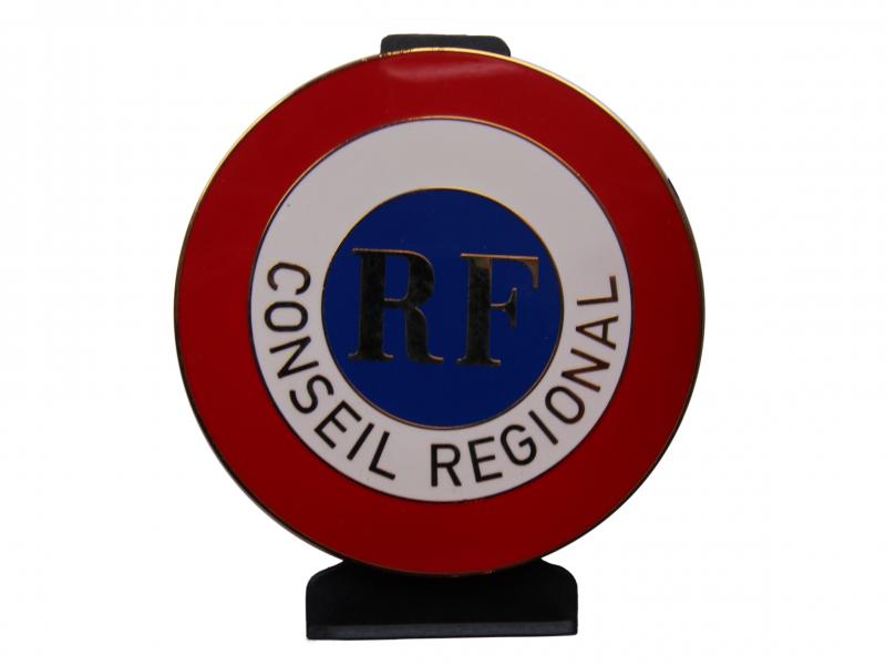 Conseil Régional RF - Cocarde Métallique