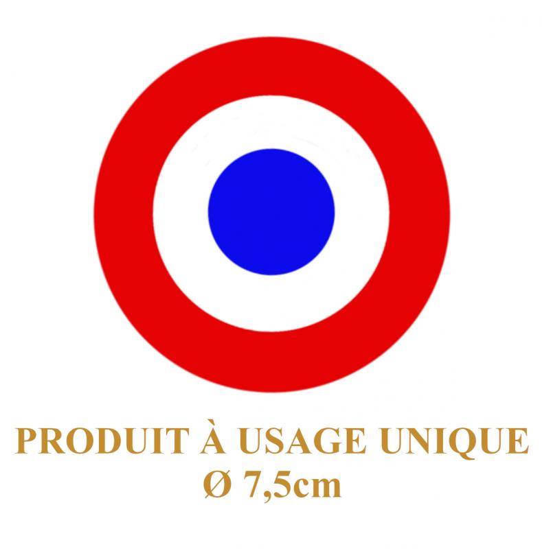 Neutre Bleu Blanc Rouge - Cocarde autocollante