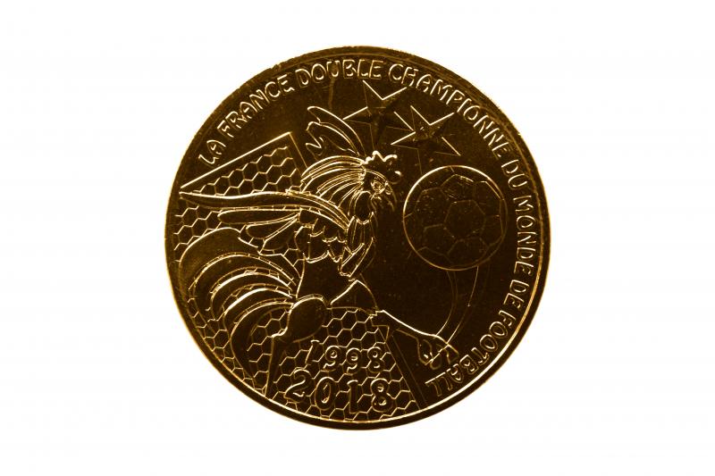 Médaille Coupe du Monde 1998-2018 MONNAIE DE PARIS