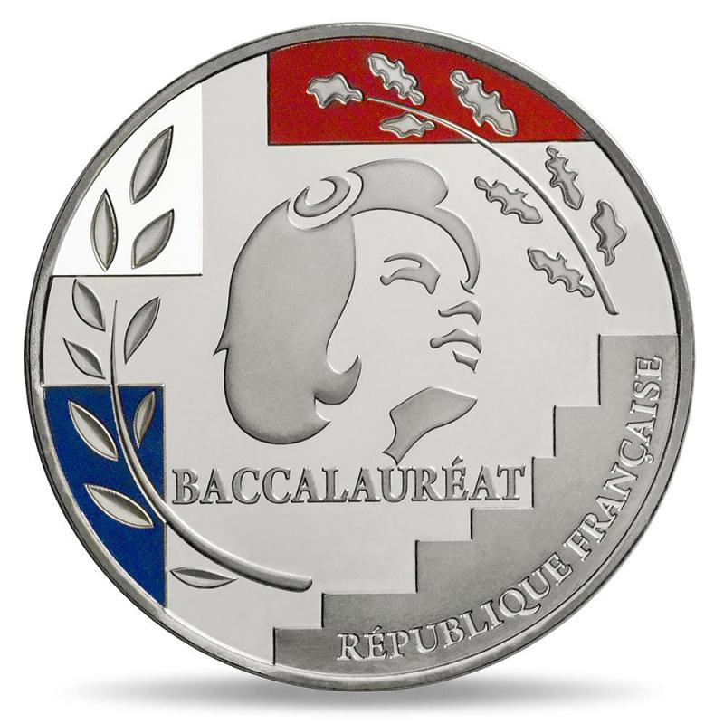 Médaille Baccalauréat bronze argenté 