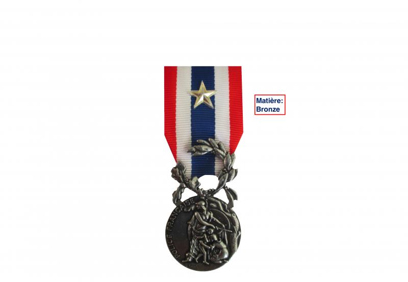 Médaille d'Honneur de la Police pour Services Exceptionnels ordonnance