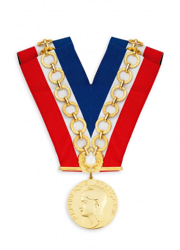 Collier de Maire avec Chaîne Dorée