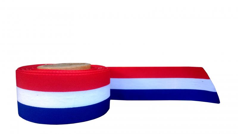 Ruban d'Inauguration Tricolore - Rouleau de 10m