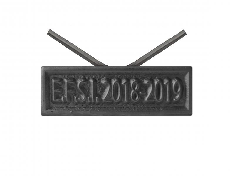 Engagement des Forces de Sécurité Intérieure 2018-2019 Argent (Agrafe Réduction)