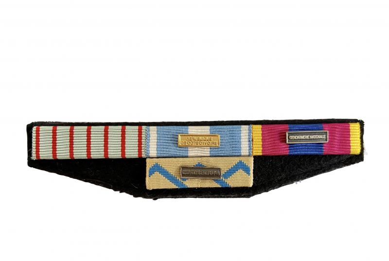 Barrette 4 décorations