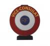 Vice-consulat - Cocarde métallique 