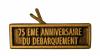 75ème Anniversaire du Débarquement Or (Agrafe réduction)