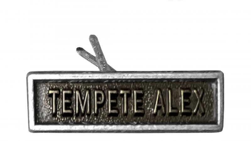 Tempête Alex argent (Agrafe réduction)