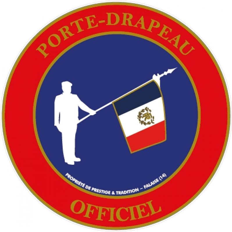 PORTE-DRAPEAU Lot de 3 autocollants électrostatiques pour véhicule