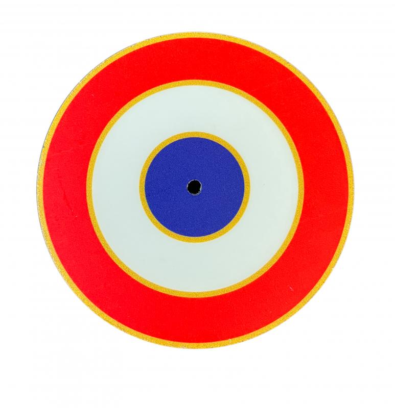 Cocarde tricolore pour stèle neutre
