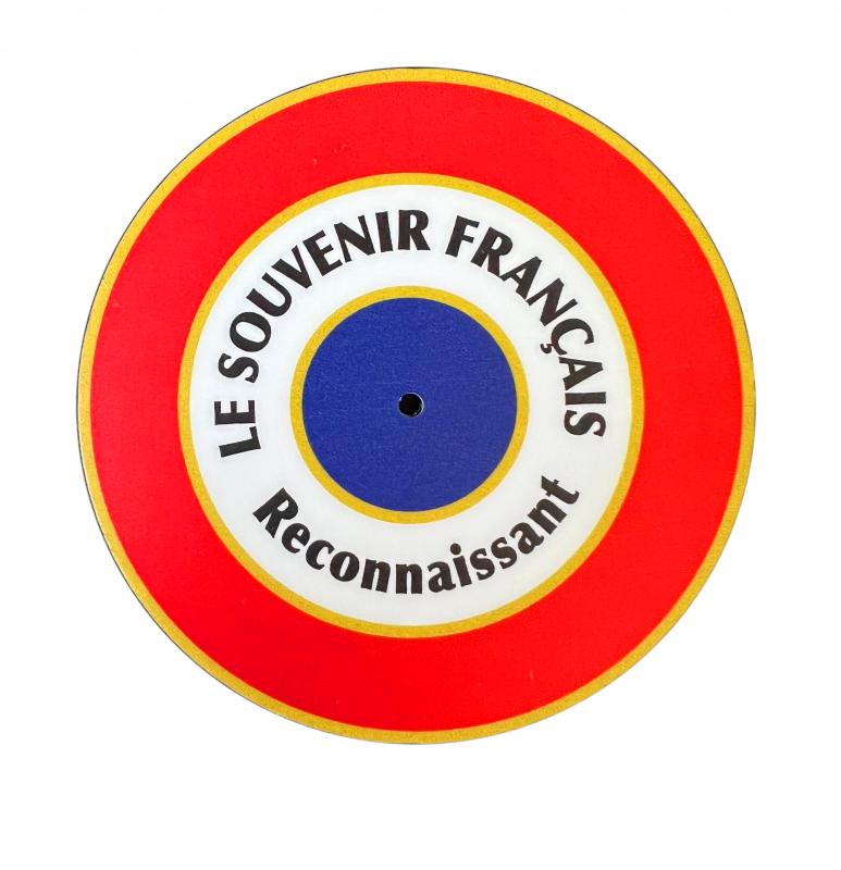 Cocarde tricolore pour stèle 