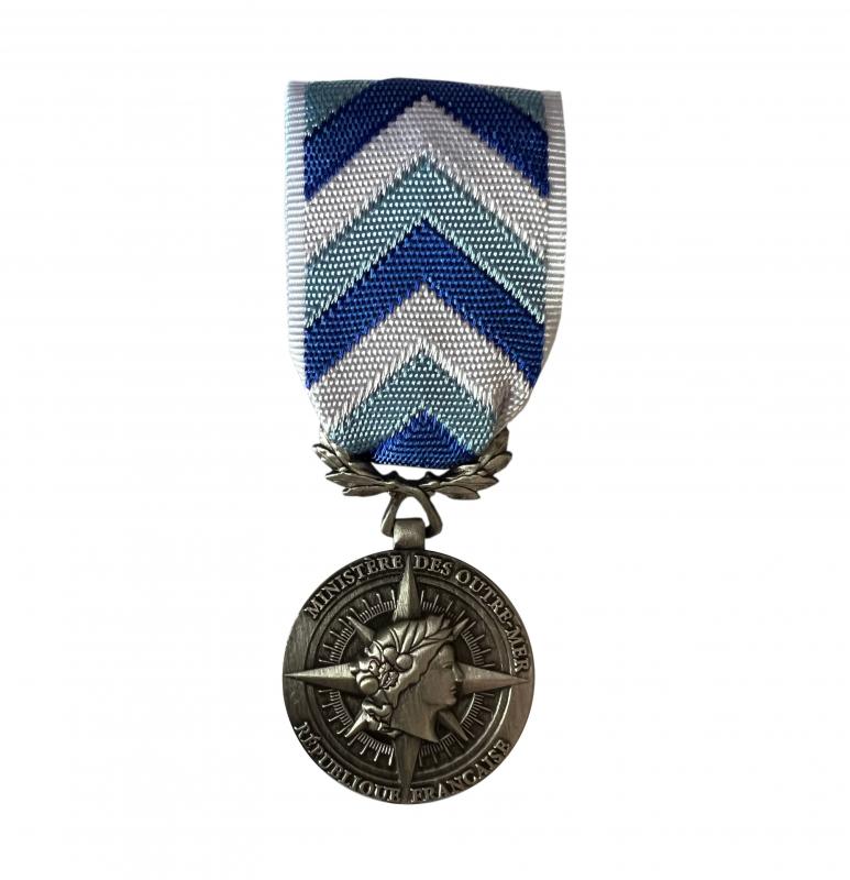 Médaille d'honneur de l'Engagement Ultramarin - Argent Ordonnance