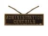 Administration centrale (bronze agrafe réduction)