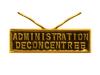 Administration déconcentrée (or agrafe réduction)