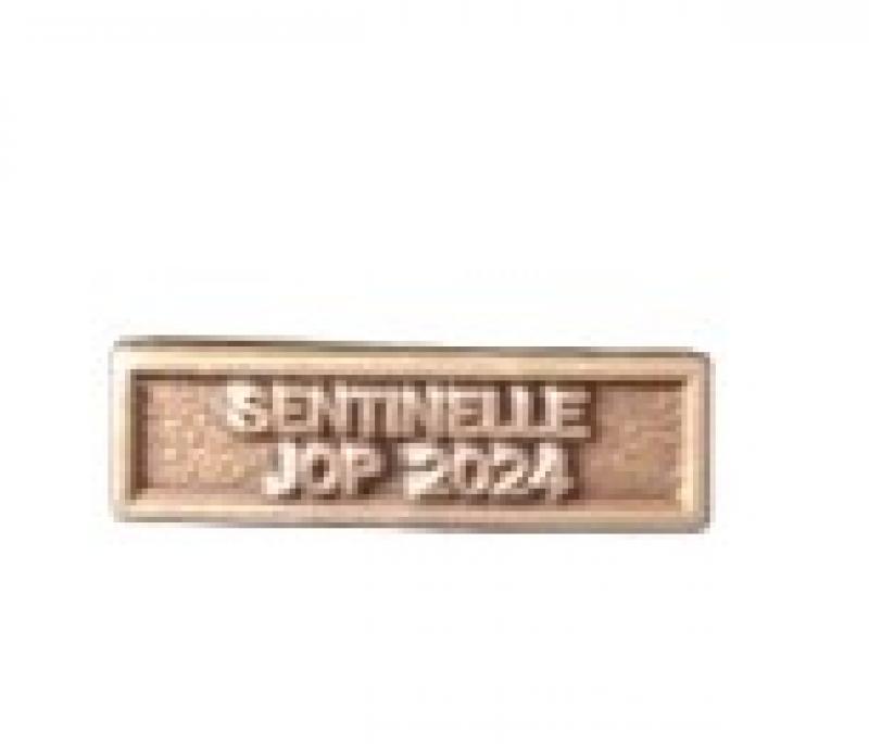 Agrafe Sentinelle JOP 2024 (réduction)