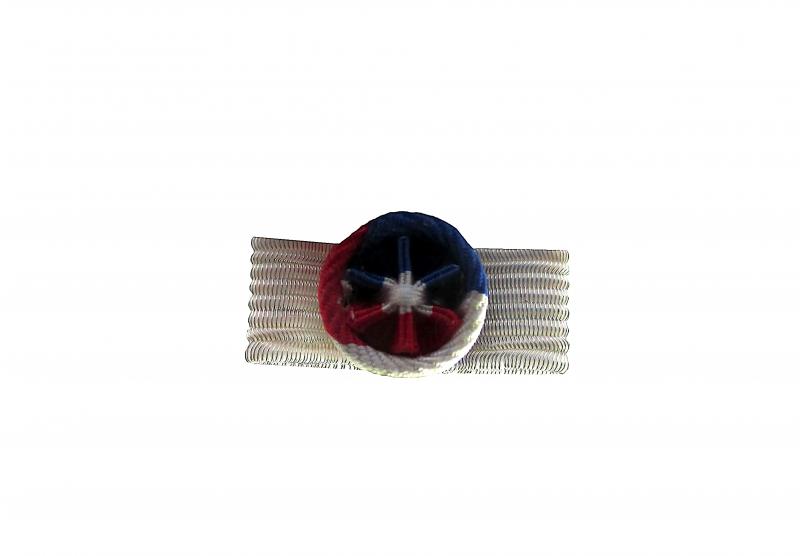 Rosette Courage et Dévouement - Grade Argent 1ère Classe