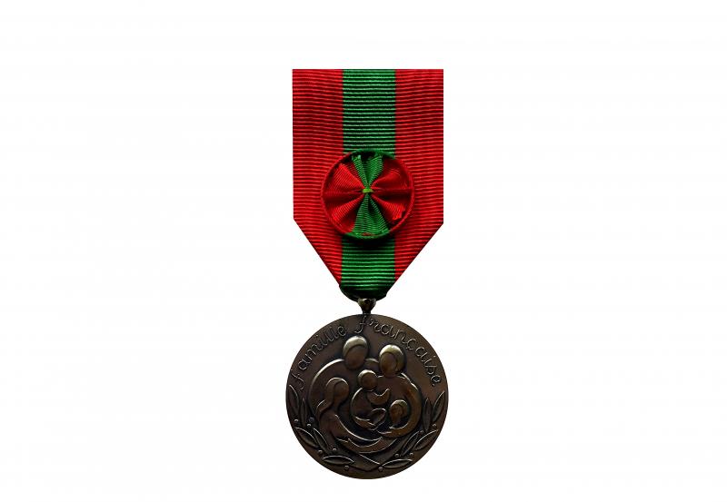 Médaille de la Famille ANCIEN MODELE - Grade Argent - Ordonnance