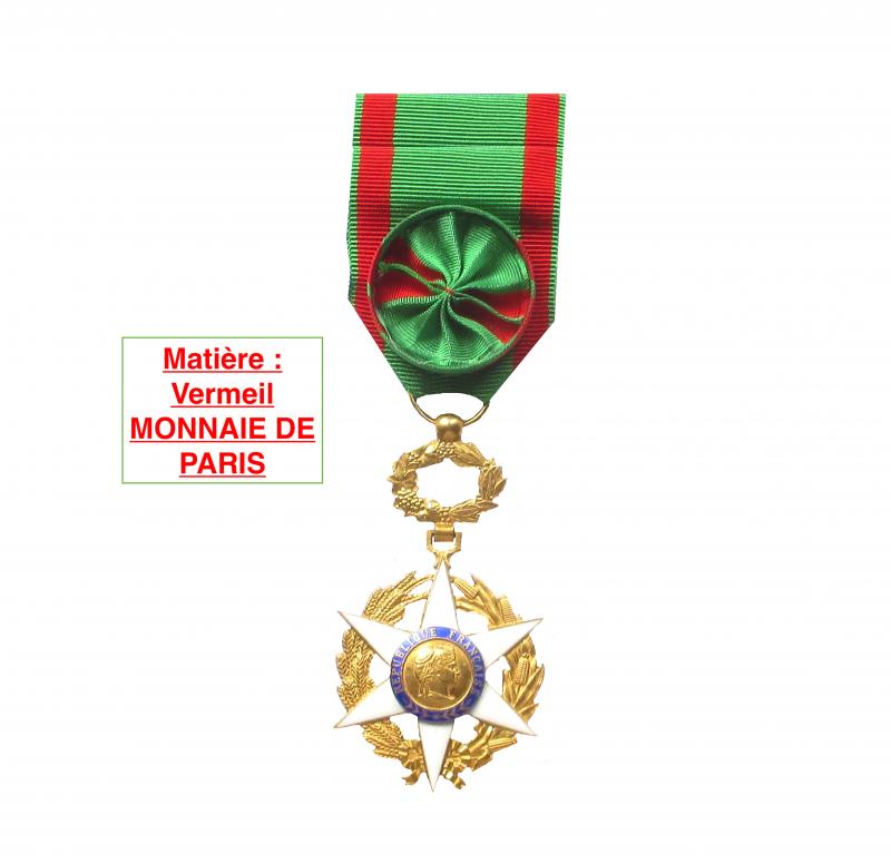 Mérite Agricole Officier Ordonnance 