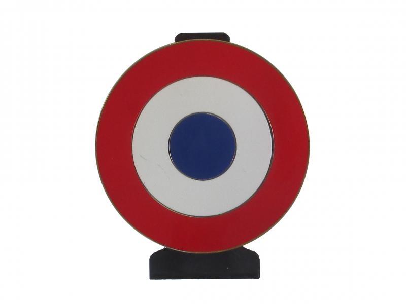 Neutre Bleu Blanc Rouge - Cocarde métallique 