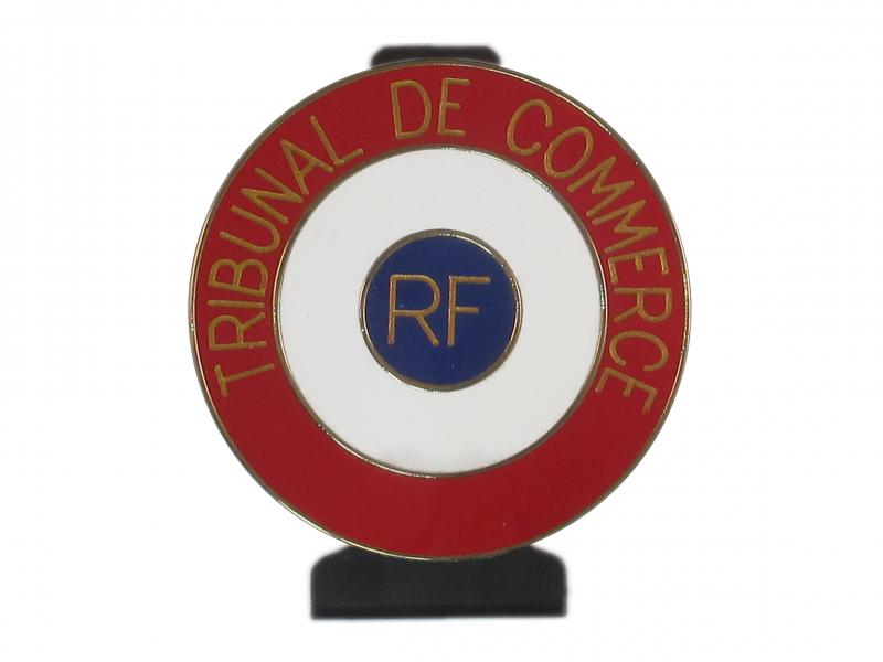 Tribunal de Commerce - Cocarde métallique 
