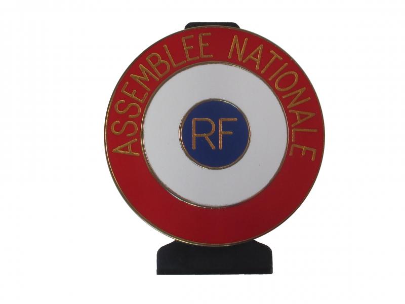 Assemblée Nationale - Cocarde métallique 