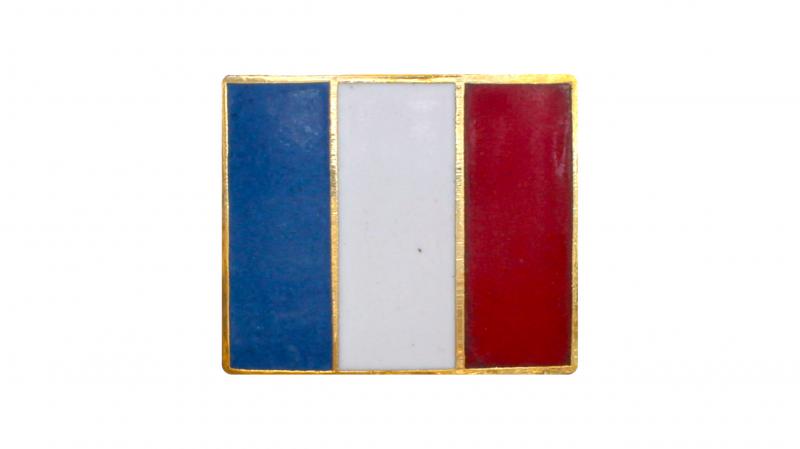 Pin's drapeau Français
